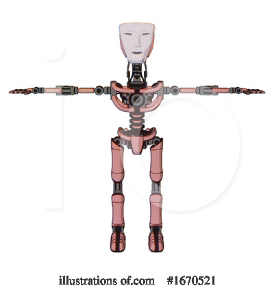 Royalty-Free (RF) Robot Clipart Illustration by Leo Blanchette - Stock Sample #1670521