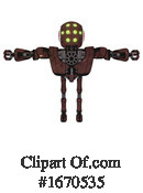 Robot Clipart #1670535 by Leo Blanchette