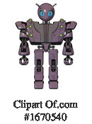 Robot Clipart #1670540 by Leo Blanchette