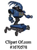 Robot Clipart #1670578 by Leo Blanchette
