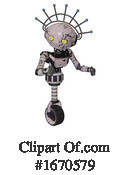 Robot Clipart #1670579 by Leo Blanchette