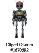 Robot Clipart #1670592 by Leo Blanchette