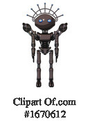 Robot Clipart #1670612 by Leo Blanchette