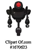 Robot Clipart #1670623 by Leo Blanchette