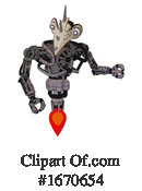 Robot Clipart #1670654 by Leo Blanchette