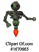 Robot Clipart #1670665 by Leo Blanchette