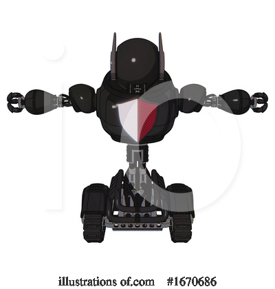 Royalty-Free (RF) Robot Clipart Illustration by Leo Blanchette - Stock Sample #1670686
