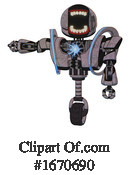 Robot Clipart #1670690 by Leo Blanchette