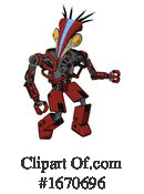 Robot Clipart #1670696 by Leo Blanchette
