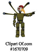 Robot Clipart #1670709 by Leo Blanchette