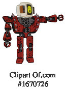Robot Clipart #1670726 by Leo Blanchette
