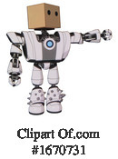 Robot Clipart #1670731 by Leo Blanchette