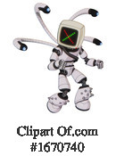 Robot Clipart #1670740 by Leo Blanchette