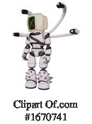 Robot Clipart #1670741 by Leo Blanchette