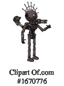 Robot Clipart #1670776 by Leo Blanchette