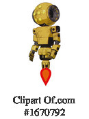 Robot Clipart #1670792 by Leo Blanchette