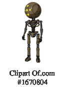 Robot Clipart #1670804 by Leo Blanchette
