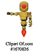 Robot Clipart #1670826 by Leo Blanchette