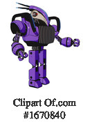 Robot Clipart #1670840 by Leo Blanchette