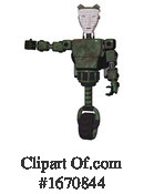 Robot Clipart #1670844 by Leo Blanchette