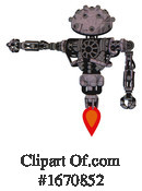 Robot Clipart #1670852 by Leo Blanchette