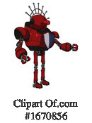Robot Clipart #1670856 by Leo Blanchette