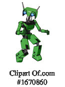 Robot Clipart #1670860 by Leo Blanchette