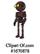Robot Clipart #1670878 by Leo Blanchette