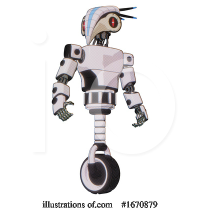 Royalty-Free (RF) Robot Clipart Illustration by Leo Blanchette - Stock Sample #1670879