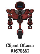 Robot Clipart #1670882 by Leo Blanchette
