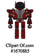 Robot Clipart #1670885 by Leo Blanchette