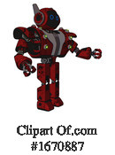 Robot Clipart #1670887 by Leo Blanchette