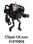 Robot Clipart #1670908 by Leo Blanchette