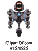 Robot Clipart #1670926 by Leo Blanchette