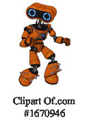 Robot Clipart #1670946 by Leo Blanchette