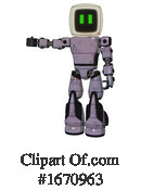 Robot Clipart #1670963 by Leo Blanchette