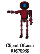 Robot Clipart #1670969 by Leo Blanchette