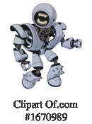 Robot Clipart #1670989 by Leo Blanchette
