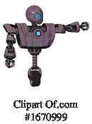 Robot Clipart #1670999 by Leo Blanchette