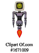 Robot Clipart #1671009 by Leo Blanchette