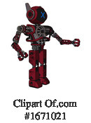 Robot Clipart #1671021 by Leo Blanchette