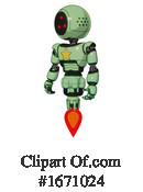 Robot Clipart #1671024 by Leo Blanchette