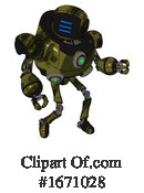 Robot Clipart #1671028 by Leo Blanchette