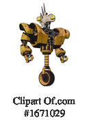 Robot Clipart #1671029 by Leo Blanchette