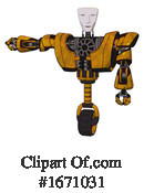 Robot Clipart #1671031 by Leo Blanchette