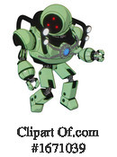 Robot Clipart #1671039 by Leo Blanchette