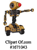 Robot Clipart #1671043 by Leo Blanchette