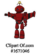 Robot Clipart #1671046 by Leo Blanchette