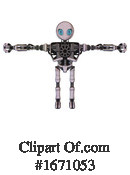 Robot Clipart #1671053 by Leo Blanchette
