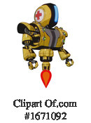 Robot Clipart #1671092 by Leo Blanchette